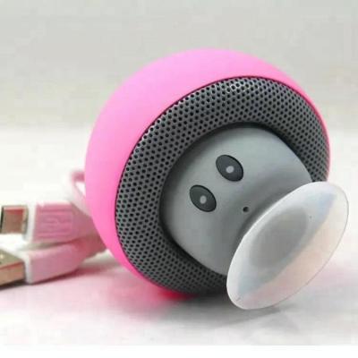 China Mini New Wireless Mushroom Speaker With Suction Cup for sale