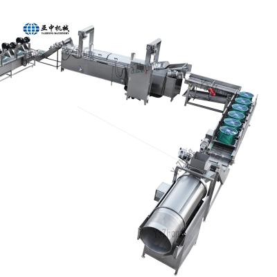 China Small Scale Potato Chips Production Line 50kg Vegetable Processing Plant Potato Chips Machine Price for sale