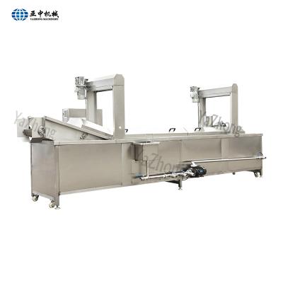 China Fast Temperature Rising Stainless Steel Fryer Industrial Electric Continuous Fryer for sale