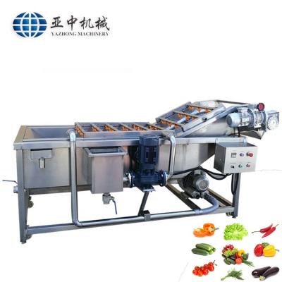 China Industrial Snack Factory Tomato Strawberry Bubble Washing Machine Seal Machine for sale