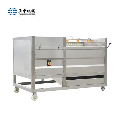 China High Efficiency Easy Operate Industrial Electric Ginger Abrasive Potato Onion Pumpkin Brush Roller Washing Machine for sale