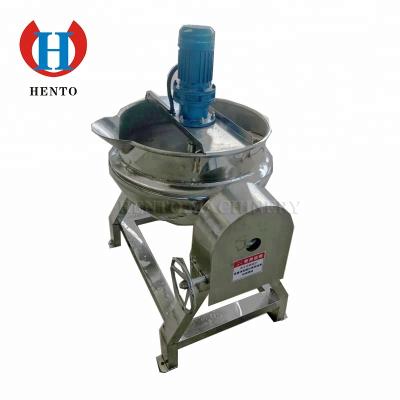 China Italian pasta production line hot sale steam coated kettle/coated coated kettle/pot for sale