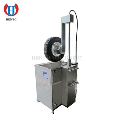 China Ultrasonic Wheel Hub Washer Wheel Tire Stainless Steel Low Price Car Cleaning Machine for sale