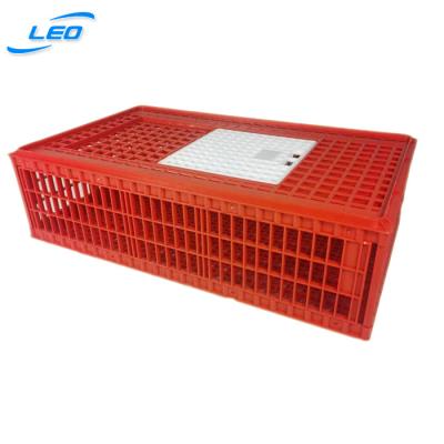 China Plastic Mesh Best Price Chicken Transport Crate Poultry Crate With High Quality for sale