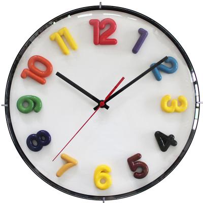 China Antique Style Classic And Unique Digital 3D Wall Clock Suitable For Gift Giving Modern Wall Clocks for sale