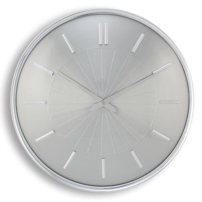 China 3D Wall Clock Antique Electric Scale Color Chrome Style Silent Indoor Wall Clock for sale