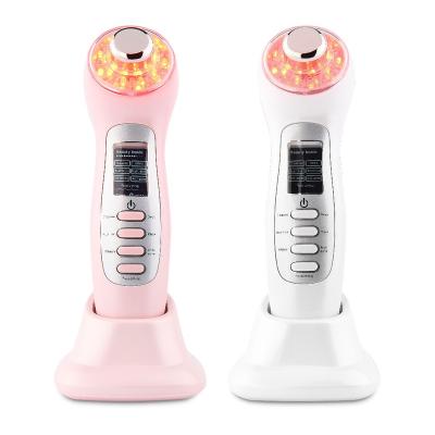 China Face Lift Home Use Beauty Equipment 7 in 1 Portable RF Mini Radio Frequency Eye Care Device High Frequency Skin Tightening Machine for sale