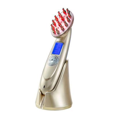 China High Quality Hair Growth Therapy Red Light Vibration Massage Comb Micro Laser Hair Comb for sale