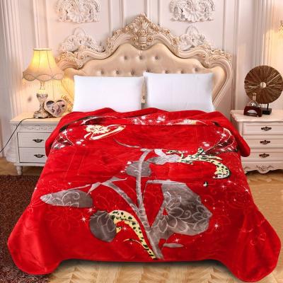 China 2021 NEW PORTABLE Turkish Style Knitted Bedding Hotel Supermarket Supplier Raschel Embossed Home Blanket Raschel Blanket OEM&ODM for sale