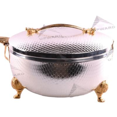 China Durable Metal Food Warmers Chafing Dish Food Warmer High Quality Insulated Food Insulation Bucket One Set for sale