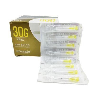 China Factory Price/Good Quality Disposable Hypodermicc Needlee 30g 4mm Needlee meso for sale