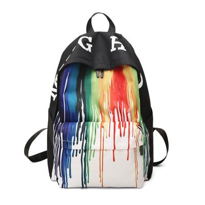 China With USB With Large Foldable USB Kids Stationery Backpacks Black Canvas School Backpack Bags Waterproof Nylon Oxford Girls Backpacks for sale