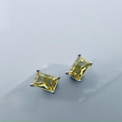 China CLASSIC Jewelry Making Diamond USA Natural Fancy Intense Yellow Diamond Ring Hot Sale Products for sale