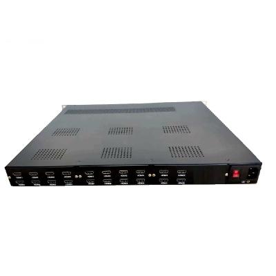 China Profesional 20 port digital tv dvbt encoder modulator EX2404X-20 optical port for sale