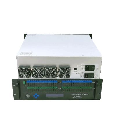 China FTTH TOP Power Fiber Amplifier EDFA 64 Ports 20dbm With WDM for sale