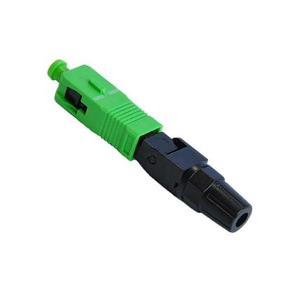 China Free Sample FTTH Fiber Optic Cable Connector Fast SC APC UPC Fast Fiber Optic Fast Connector for sale