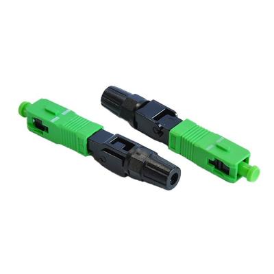 China New High Quality Fiber Optic Cable 2021 Low Loss SC APC UPC Fast Connector for sale