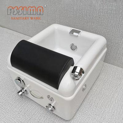 China Waterfall Intake Portable Spa Pedicureton Geen de Tonbassin van de Loodgieterswerk Elektrisch Acrylvoet Te koop