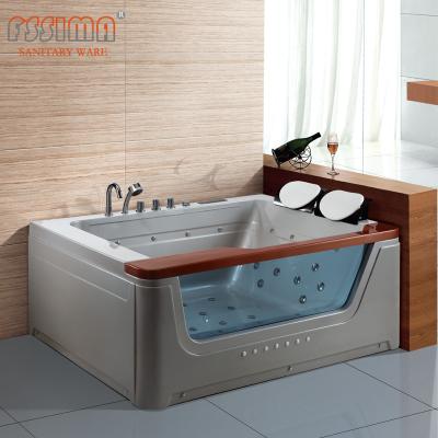 China 66.93 de Badkuip de Jacuzzi van de“ 2 Persoonshoek Acryl spoot Tonluxe Te koop