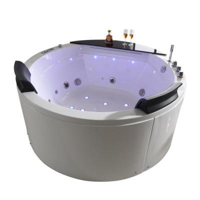 China Freestanding Ronde Draaikolkbadkuip met Jets Swim Spa Hete Ton 1700MM Te koop