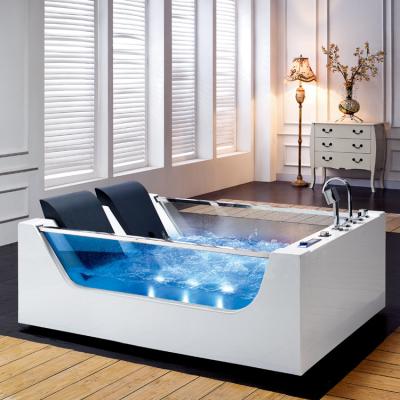 China 1.8m Hydrotherapy Massage Spa Badkuip voor Freestanding 2 spoot Te koop