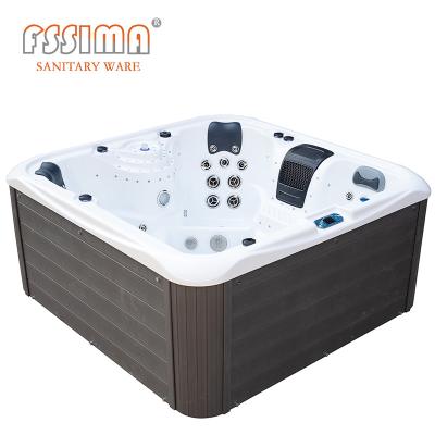 China Massage Whirlpool Outdoor SPA Badkuip 5 de Hete Tonnen van Persoonsbalboa Te koop