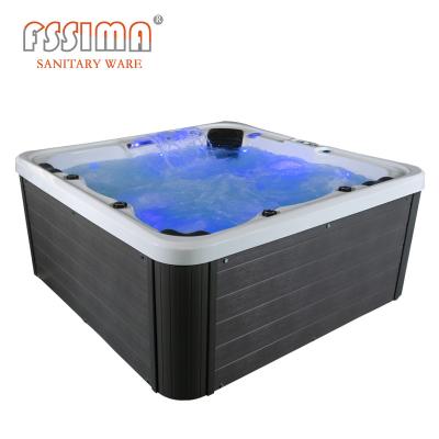 China De de Massagebadkuip Easy Cleaning Outdoor Spa van luchtstralen voegt Hete Ton voor Persoon 5 samen Te koop