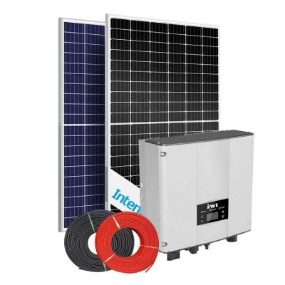 China New home solar system 1kw solar power system on grid 1000w solar panel system for sale