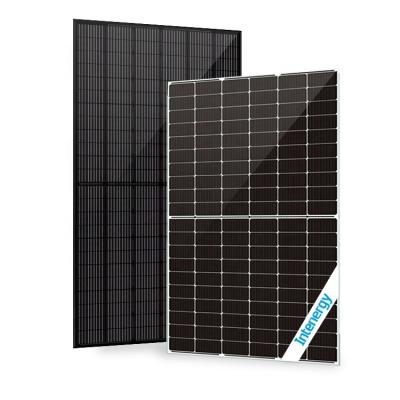 China Intenergy Solar Panels 450W Price 450W Half Cell Cut Off Solar Panel For Home Use INE-450HM-144 for sale