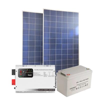 China Home Safe Packing Solar Panel Kit Set For Home 4kw Off Grid for sale