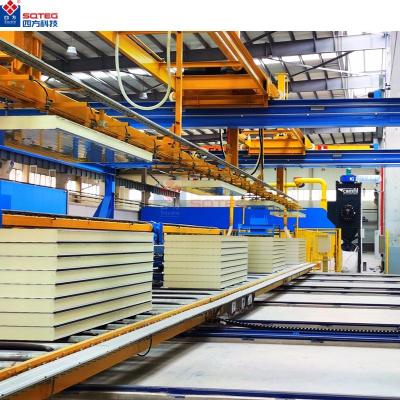 China Industrial High quality 50/100/125mm thickness cold room panel  PIR insulated sandwich panel for sale