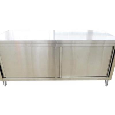 China Custom Restaruant Kitchen Commercial Low Price High Quality Stainless Steel Work Table With Undershelf for sale