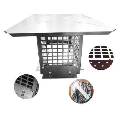 China Modern Custom Made USA Chimney Cap Stainless Steel Chimney Cap Rain Cap for sale