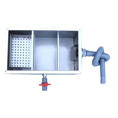 China Hotels Grease To Trap Stainless Steel Oil Water Separator Grease Trap Bacteria for sale