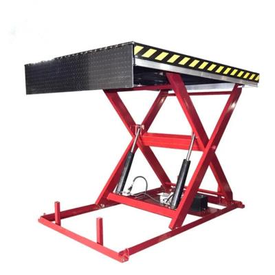 China Easy Hydraulic Electric Scissor Lift Platform Convenience Safety Operation Safety Operation Vertical Cargo Lift for sale