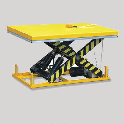 China Hotels Fixed Lift Table Electric Hydraulic Scissor Platform Lift For Sale for sale