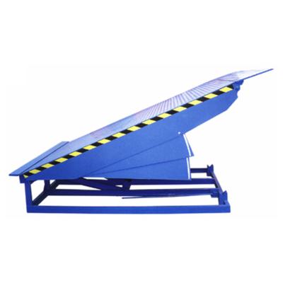 China Hotels Fixed Mini Hydraulic Dock Leveler Small Loading Ramps for sale