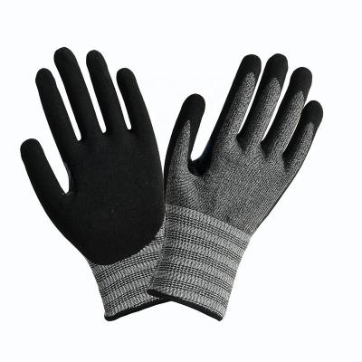 China Flexible And Comfortable Unique Design Hot Selling Latex Palm Coated Latex Bulk Waterproof Gloves for sale