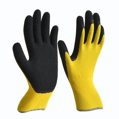 China Fluctuating and Comfortable Suitable Price Safety Latex Top Quality Palm Coated Gloves Custom Work Gloves for sale