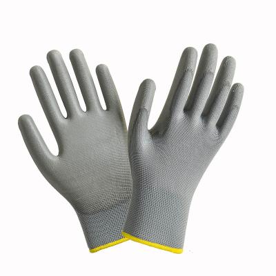 China Anti-Slip Made in China Top Quality PU Palm Coated Gloves Work Gloves Coating Gloves for sale