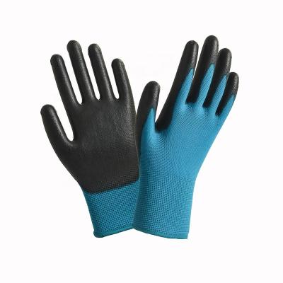 China Good Quality Promotional Anti-Slip Gloves Work Hand PU Coated Work Gloves for sale