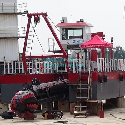 China Construction worksÂ   Cutter suction dredger for sand production and river, lake, harbor and dam dredging à venda