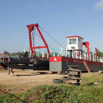 China Construction worksÂ   Small and Big Sand Boat Cutter Suction Sand Dredging Dredger zu verkaufen