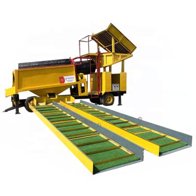 China energy & Small scale gold mining washing trommel mining plant equipment for sale for sale