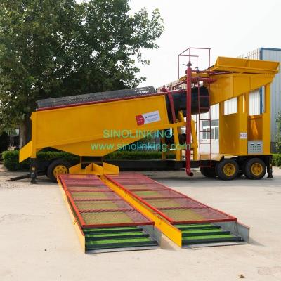 China energy & Gold Mining Machine Trommel Screen Equipment Gold Mining Processing Plant zu verkaufen