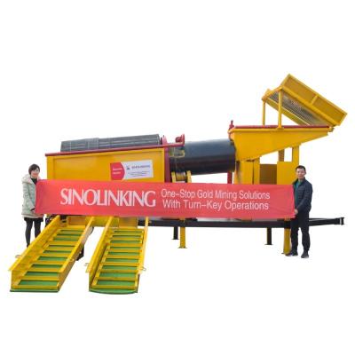 China Construction worksÂ   Small gold trommel mining equipment Mini Gold Washing Machinery for sale