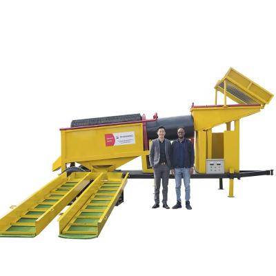 China For placer gold machinery alluvial separator / alluvial gold washing SINOLINKING gold dust separation machine zu verkaufen