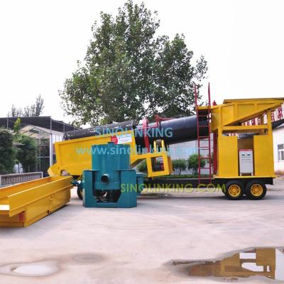 Chine energy & 500 Ton Mobile Gold Mining Wash Cheap Plant Equipment For Sale à vendre