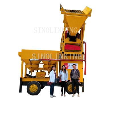 China For Setting / Alluvial Gold Washing Gold Gemstone Diamond Mining Equipment Separating Machine Te koop