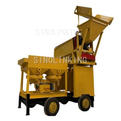 China For SINOLINKING Diamond Washing and Reclaiming Diamond Washing Machine Mobile Mining Equipment for sale